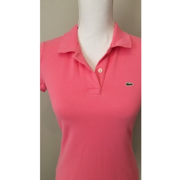 [NWOT] Lacoste Bright Rose Polo - Picture 2 of 6